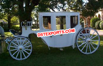 Glass Covered Wedding Carriages