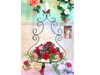 DECORATION FLOWERS WITH STAND