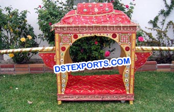 Indian Wedding Decorated Doli/Palkis