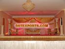 ROYAL GOLDEN WEDDING STAGE WITH SOFA SET