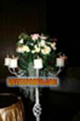 INDIAN WEDDING WROUGHT IRON CANDLE STAND