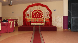 WEDDING RED STAGE