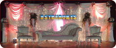 WEDDING DECORATE BACKDROP STAGE