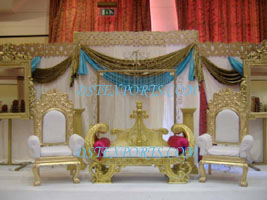 WEDDING GOLDEN MAHARAJA STAGE