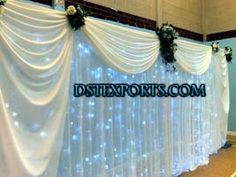 ASIAN WEDDING STAGE BACKDROP
