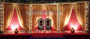ASIAN WEDDING EMBRODRIED BACKDROP