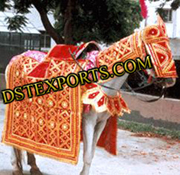 WEDDING RED HORSE COSTUME