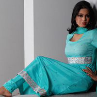 INDIAN WEDDING PARTY WEAR FROCK SUIT