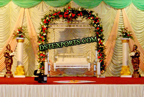 BEAUTIFUL WEDDING STAGE WITH SWING