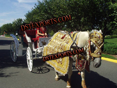 INDIAN BARAAT GOLDEN HORSE COSTUMES