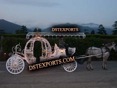 LATEST LIGHTED CINDERALA HORSE CARRIAGE
