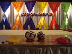 WEDDING STAGE COLOURFUL BACKDROPS