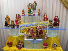 INDIAN WEDDING DECORATION STATUES