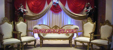 WEDDING GOLD TOUCH FURNITURE
