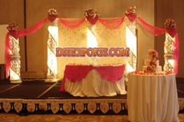 NEW HINDU MARRIAGE RECEPTION STAGE