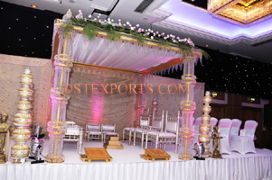 INDIAN WEDDING CRYSTAL MANDAP SET