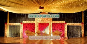 WEDDING STAGE CARVED BACKDROP SCREENS