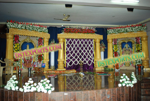 SOUTH INDIAN WEDDING STAGE SET