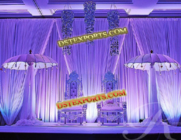 PAKISTANI WEDDING STAGE SET