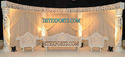 ASIAN WEDDING PEARL CARVED STAGE