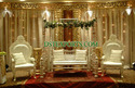 ASIAN WEDDING PEARL GOLD STAGE