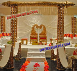 INDIAN WEDDING SONA CHANDI STAGE
