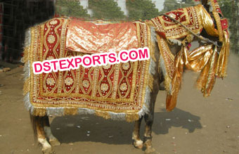 Indian Barat Ghode Decoration Dress