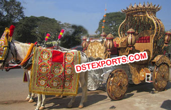 Indian Horse Buggy Carriage For Wedding