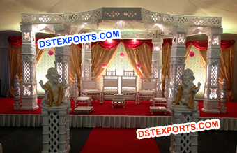 Indian Wedding Stylish Mandap Set