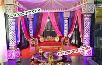 Wedding Mughal Stage Set