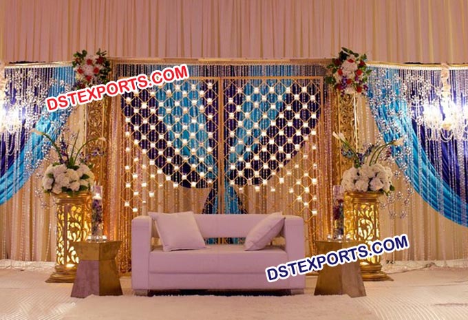 Candle Wedding Backdrop Panels