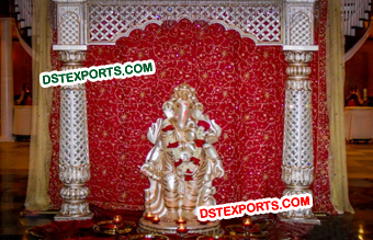 Wedding Fiber Ganesha Entrance Statue