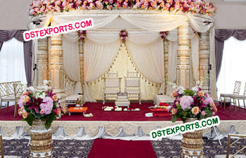 South Indian Wedding Mandap Set