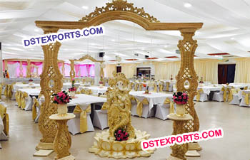 Ganpati Entrance Theme Decoration