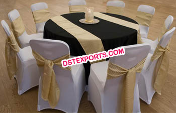 New And Simple  Marriage Round Table Cloth