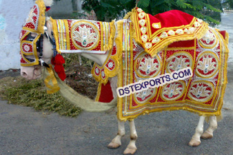 Decorated Horse Dress for Hindu Wedding