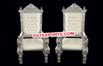 Beautiful White Marriage Chairs
