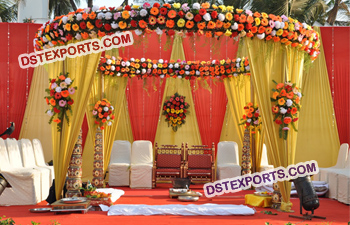 Wedding Stage Backdrop Curtains Decoration
