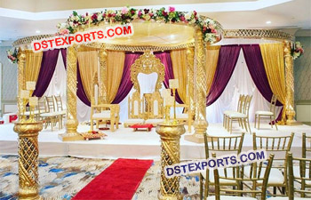 Customized acrylic crystal wedding columns