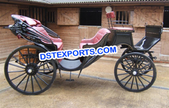 Black Victoria Horse Carriages For Sale