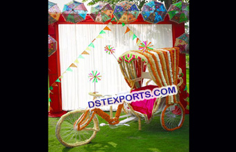 Rickshaw Idea For Punjabi Wedding Dulhan Entry
