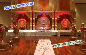 Wedding Stage Set For Bollywood Jodha Akhbar