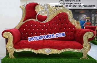 Modern Art Carved Sofa Chaase For Wedding