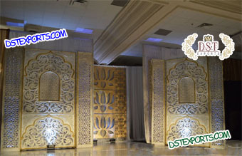 Asian wedding classy backdrop panels