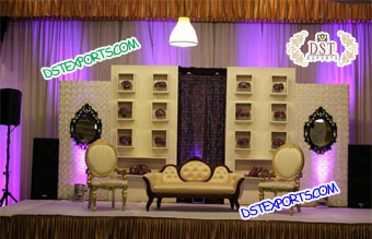 Elegant Asian Wedding Theme Stage
