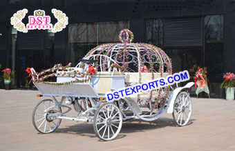Canadian Cinderella Carriage for Bridal Entry