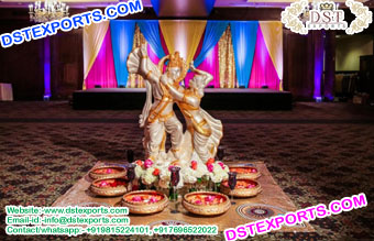Buy Fiber Radha Krishan Statue for Decoration