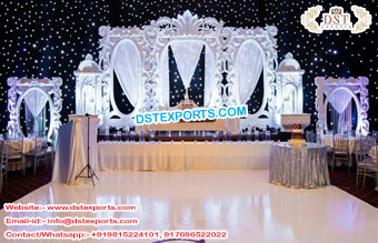 Reception Night Wedding Stage Frames
