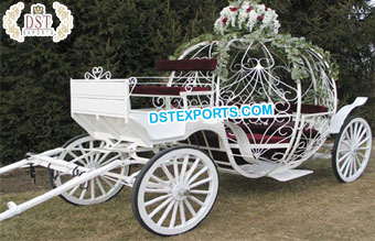 Lovely English Wedding Cinderella Carriage