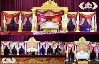 Grand Telugu Wedding Mandap/Stage Germany